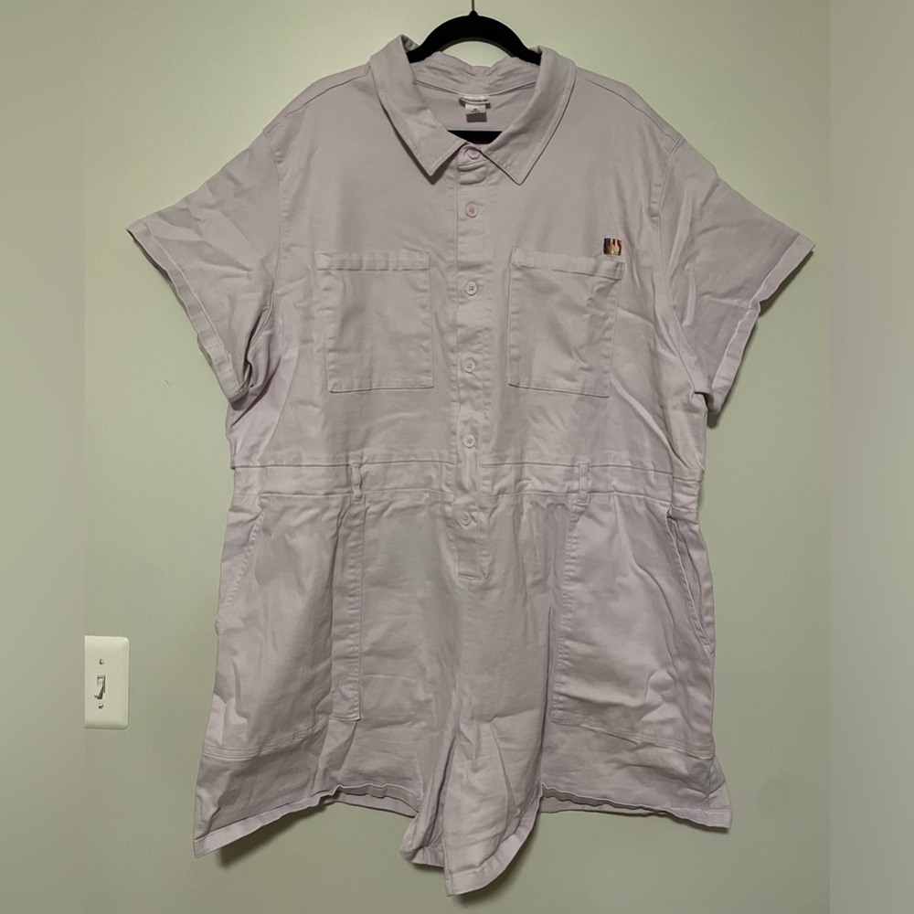 Target Pride Short Sleeve Lilac Jumpsuit